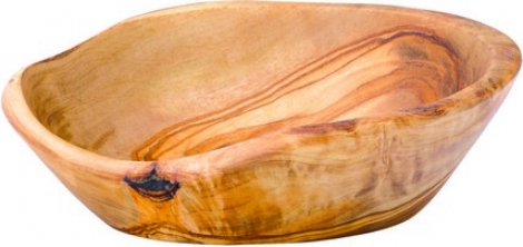 Rustik Oval mini skål - Oliventræ