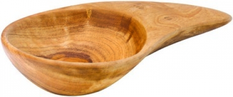 Mini Teardrop skål - Oliventræ