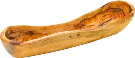 Smal båd fad - Oliventræ