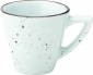 Rustik Dots kop Espresso 