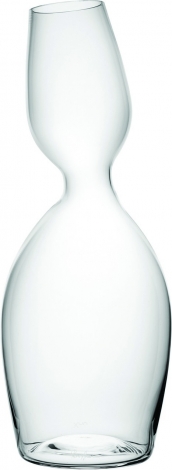 NUDE - Red or White karaffel - håndlavet krystal