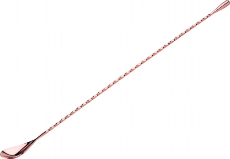 Cocktail/Mixer ske - model teardrop - copper