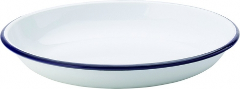 Eagle Enamel Tallerken Dyb - Dia 22 cm