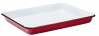 Eagle Enamel Baking Tray - rød