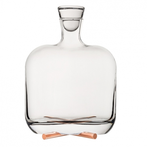 CAMP karaffel med kobber kryds fod