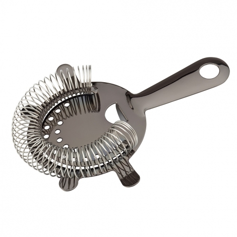 Cocktail sigte - Strainer -Gunmetal - 4 prong